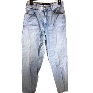 Men’s jeans classic fit original denim color washed blue size 30Wx30L